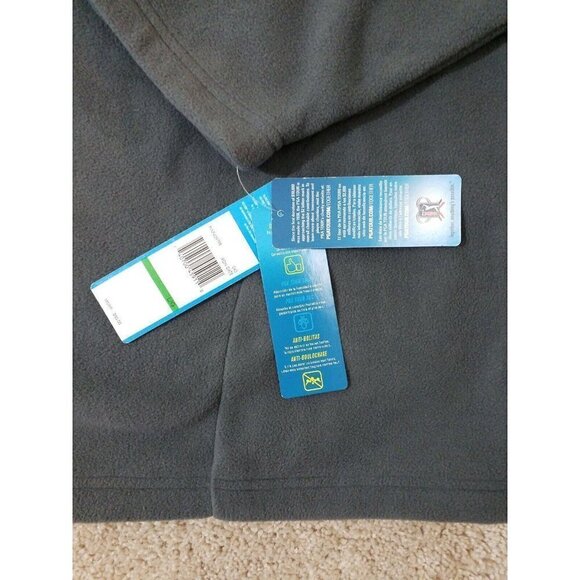 PGA TOUR~Men's Size L~Gray Long Sleeve 1/4 Zip Pullover Athletic Shirt NWT $60 - Picture 7 of 12